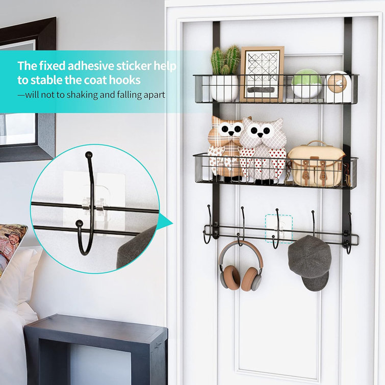 Door hanger storage rack deals